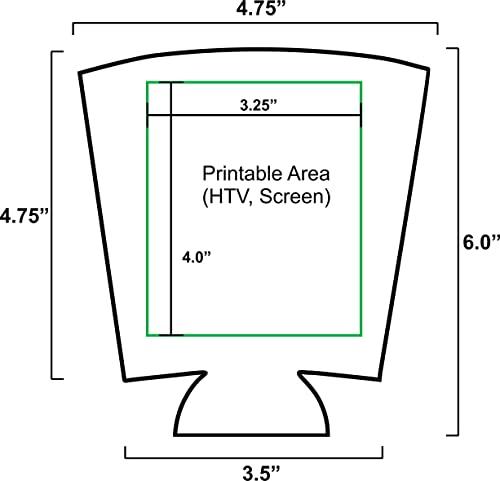 Coolie Junction Blank Neoprene Pint Glass Coolie (Variety Color 12 Pack)