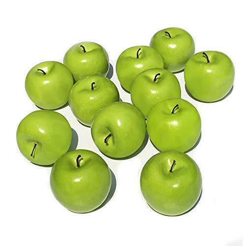 COTOSEY COTOSEY Artificial Green Apples Box of 12