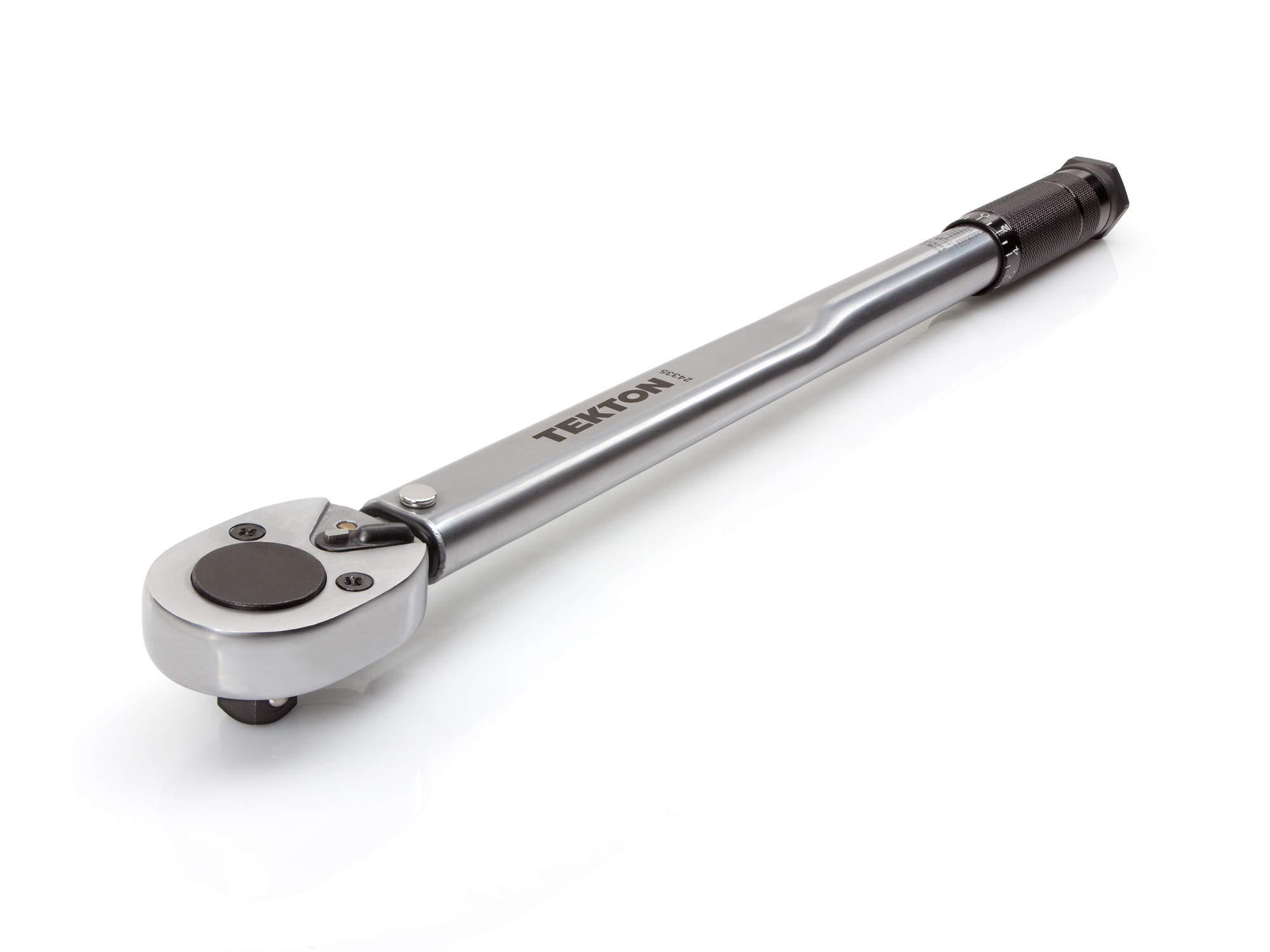 TEKTON TEKTON 1/2 Inch Drive Micrometer Torque Wrench (10-150 ft.-lb.) 24335