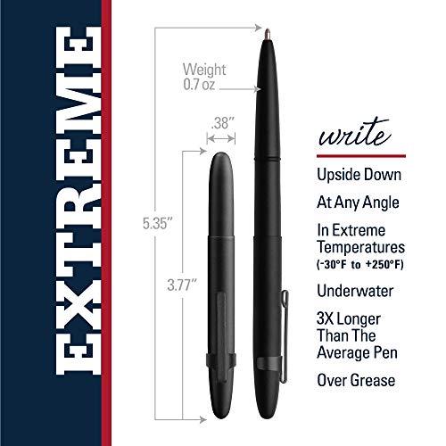 Fisher Space Pen Fisher Space Pen Matte Black Bullet Space Pen with Clip