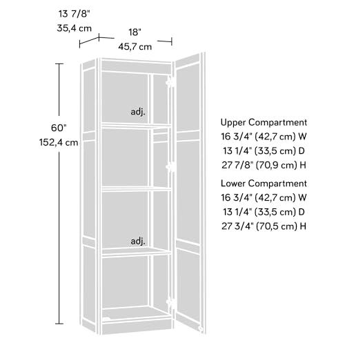 Sauder Sauder Miscellaneous Storage Cabinet/ Pantry cabinets, Highland Oak finish