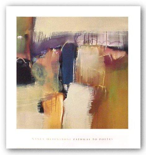 Bruce McGaw Bruce McGaw Pathway to Poetry by Nancy Ortenstone 24"x24" Art Print Poster