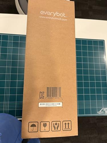 EVERYBOT EVERYBOT Three-Spin Robot Mop - Ultra Quiet Smart Mopping Robot Cleaner Only | Powerful Stylish 3 Spin Wet Mop for Hard Floor & Tile Cleaning with Remote Control | Large Water Tank