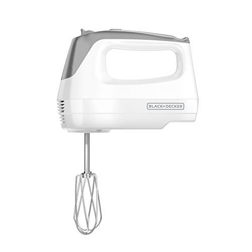 BLACK+DECKER BLACK+DECKER Lightweight Hand Mixer, White, MX1500W