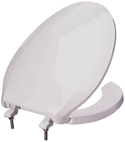 TOTO TOTO SC134#01 Elongated Commercial Toilet Seat, Cotton White