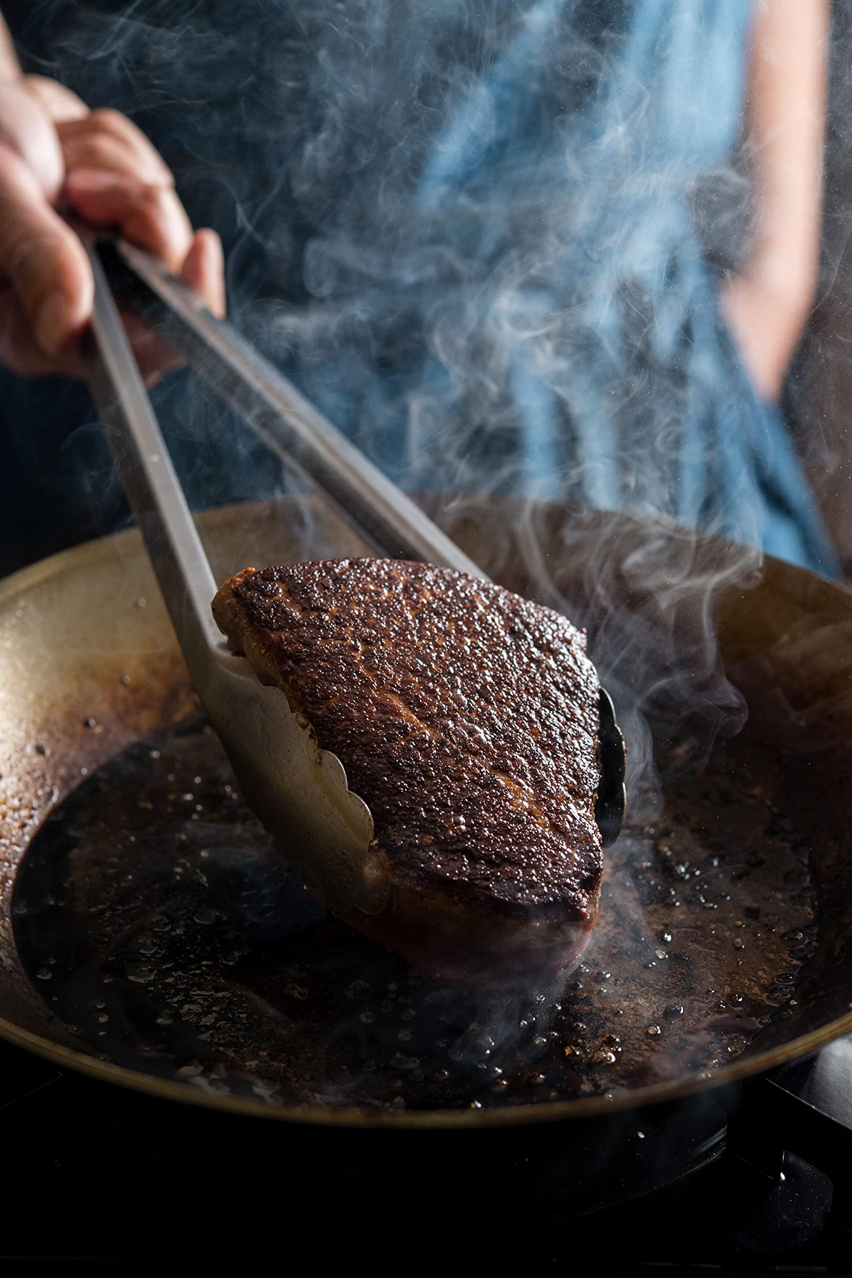 Matfer Matfer Bourgeat Black Carbon Steel Frying Pan, 11 3/4\"