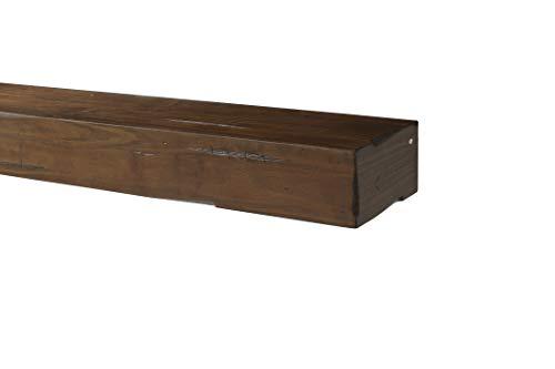 Pearl Mantels Pearl Mantels 412-60-70 Shenandoah Pine 60-Inch Fireplace Mantel Shelf, Rustic Cherry