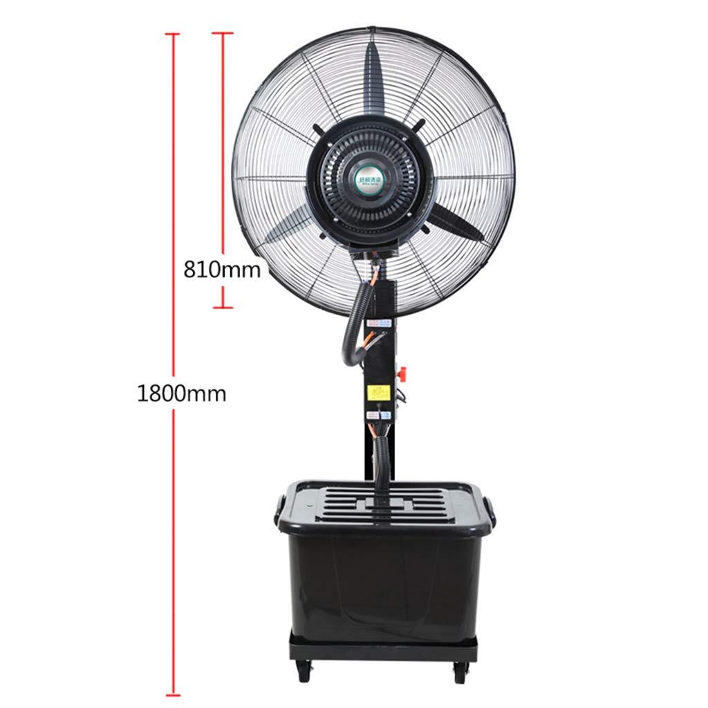LAXF-Mist Fan Industrial Fans Cooling Big | Pedestal Fan | 3 Operational Modes | 80 Oscillation | Adjustable Height & Pivoting Fan Head | Perfect for Homes, Offices and Bedrooms