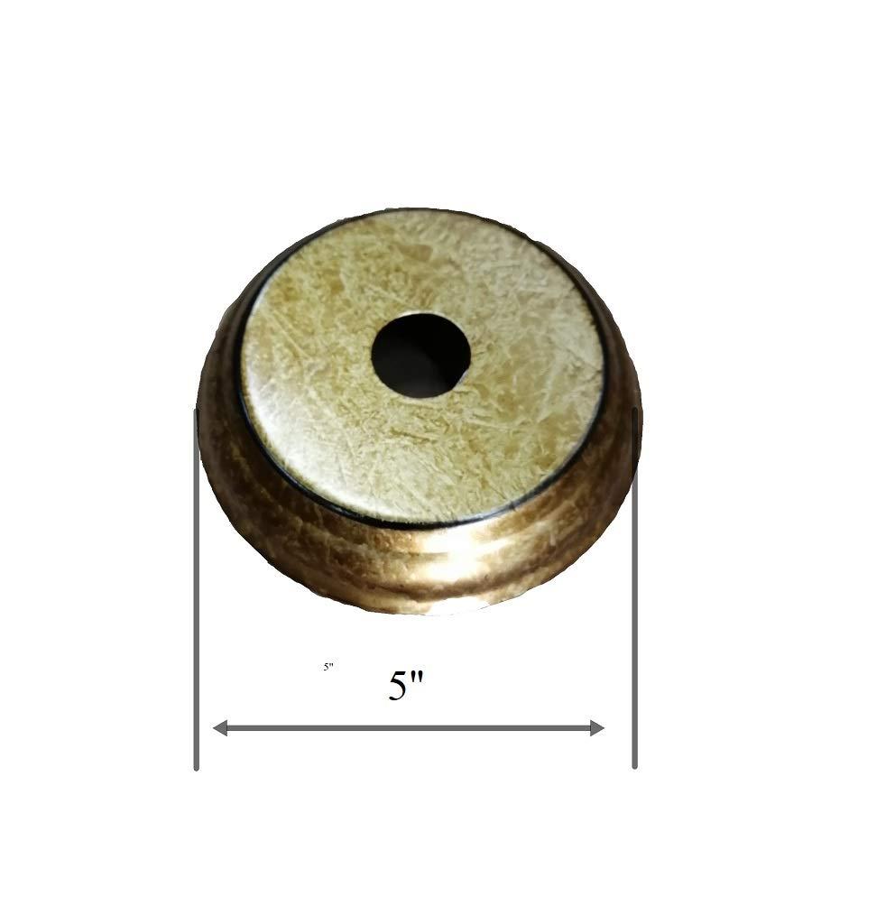 Decomust Dot Com H25 X W17 Gold Cage Large Lantern Iron Art Design Candle-Style Chandelier Pendant, Ceiling Light Fixture