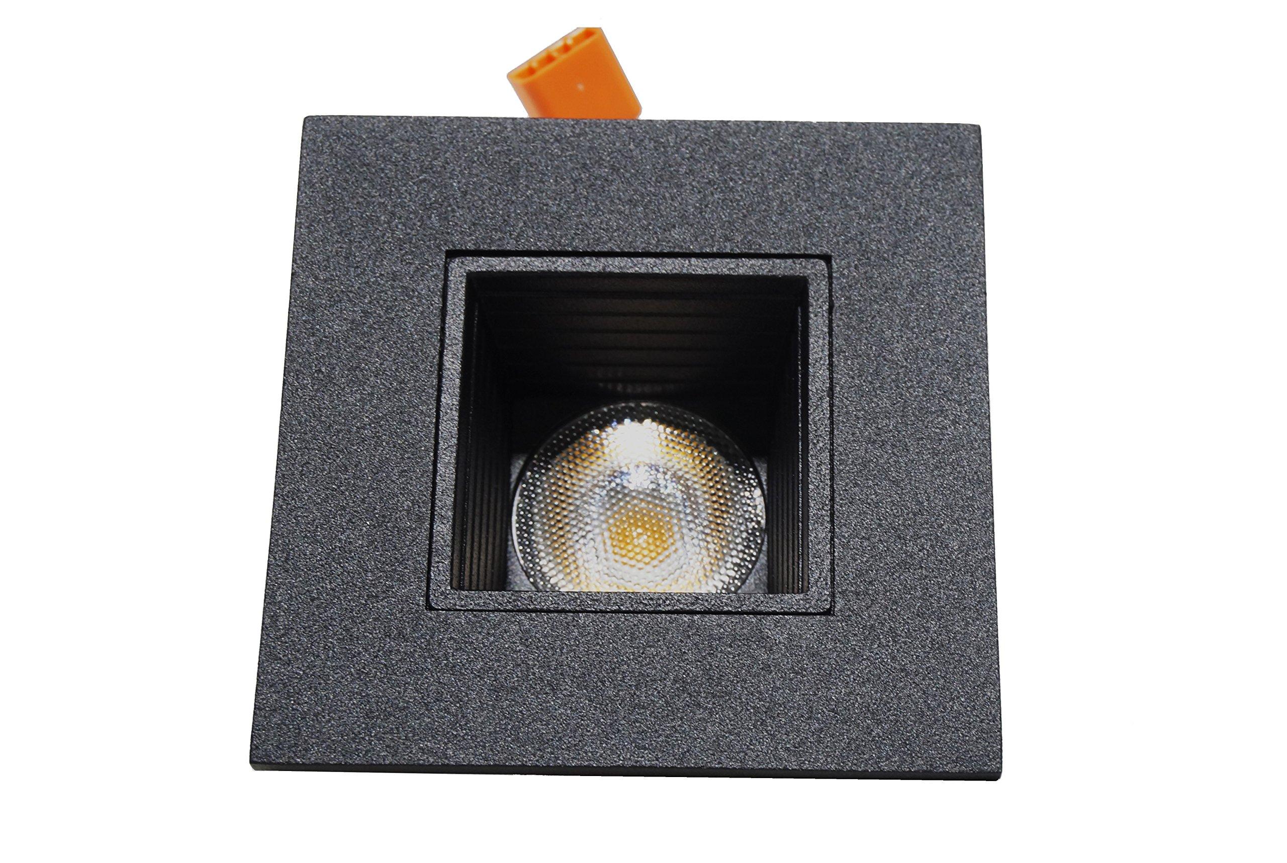 NICOR Lighting NICOR Lighting DQR2-10-120-3K-BK-BF Downlight, Black