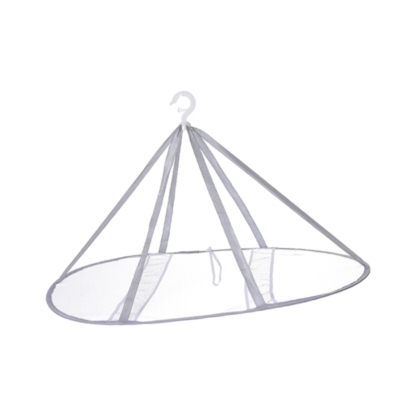 Qianly Qianly Sweater Drying Rack Folding Laundry Drying Rack Lay Flat Dryer Drying Net Mesh Net Collapsible for Toys Swimsuit Towel Socks, 1 layer