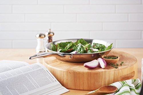 Heritage Steel Heritage Steel 10.5 Inch Frying Pan | Made In USA | Titanium Series | 316Ti Skillet with Stay Cool Handle | Fully Clad Stainless Steel Pan with 5-Ply Construction | Induction Ready & Non Toxic