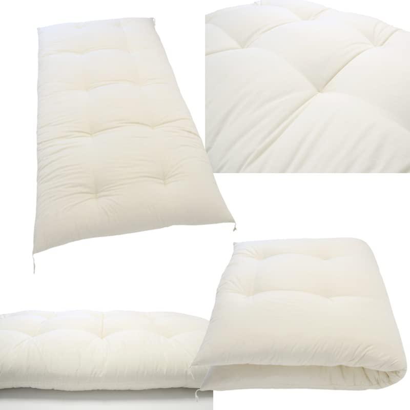 FutonTokyo Futon Tokyo Original Futon Starter Set 5 Sizes Made in Japan (Double 82 55 3.94\")