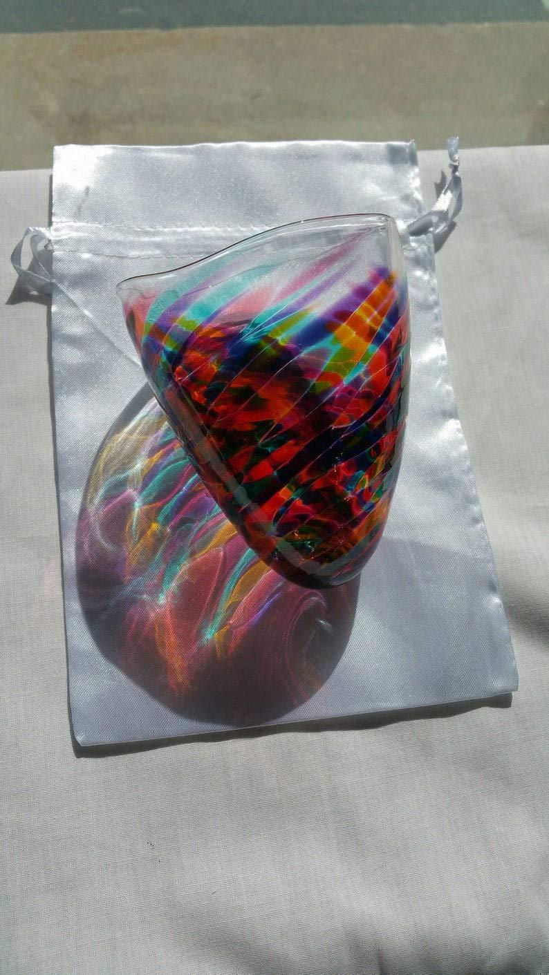 Generic Jewish Wedding Glass Breaking Kit with Heart Mezuzah