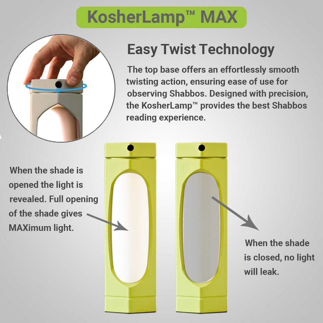 KOSHER LAMP KosherLamp Max - Green by KOSHER INNOVATIONS