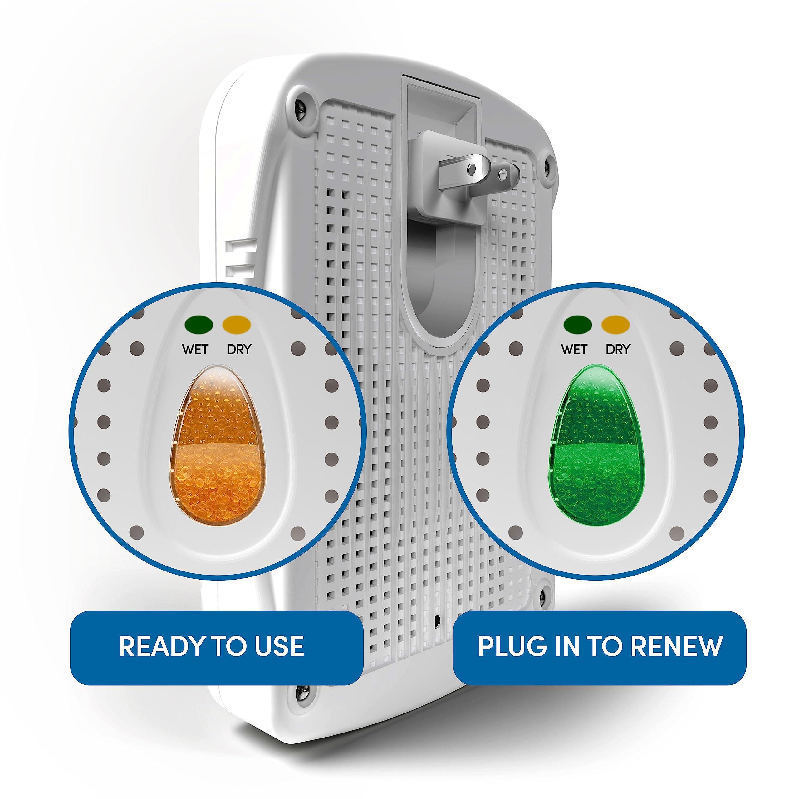 Eva-Dry Eva-Dry Wireless Mini Dehumidifier, White (E-333)