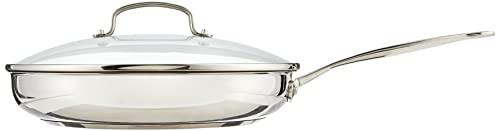 Cuisinart Cuisinart 12 Inch Skillet with Glass Cover, Chef\'s Classic Collection, 722-30G