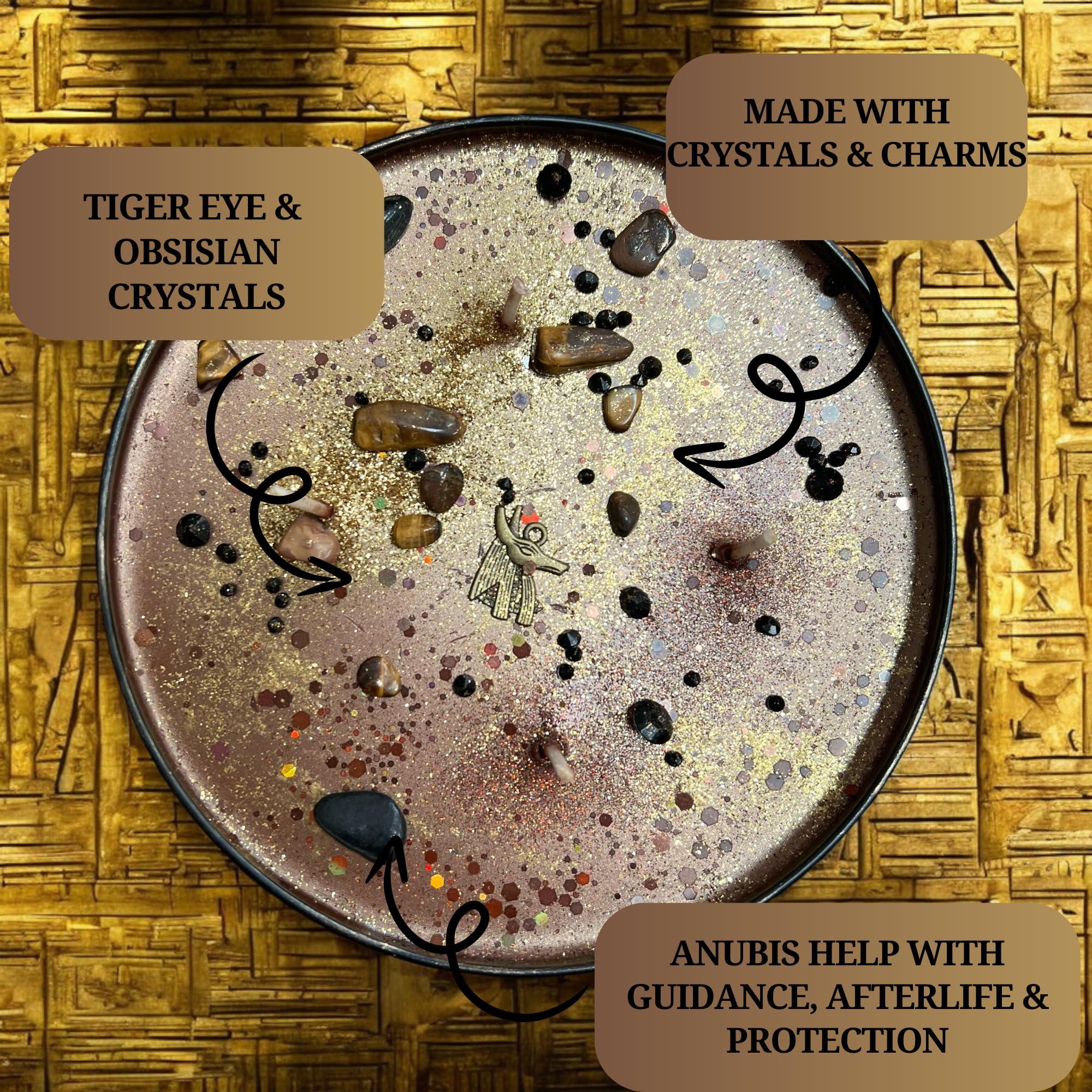 The Goddess of Flame Anubis Spiritual Candle (16 oz)