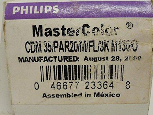 PHILIPS Philips 23364-3 - 35 Watt - PAR20 Flood - MasterColor - Pulse Start - Metal Halide - 3000K - ANSI M130/O - CDM35/PAR20/FL/3K