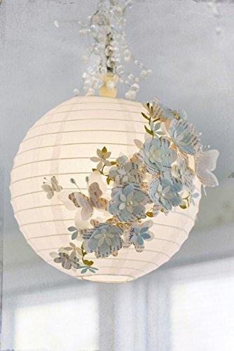 Supla Supla 20 Pack Chinese White Paper Lantern Hanging Paper Lanterns White Round Paper Lanterns 4 6 8 10 12 White Hanging Lanterns Wedding Party Decorations