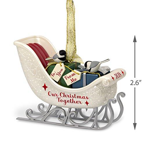 Hallmark Hallmark Keepsake Christmas Ornament 2018 Year Dated, Our Christmas Together Sleigh