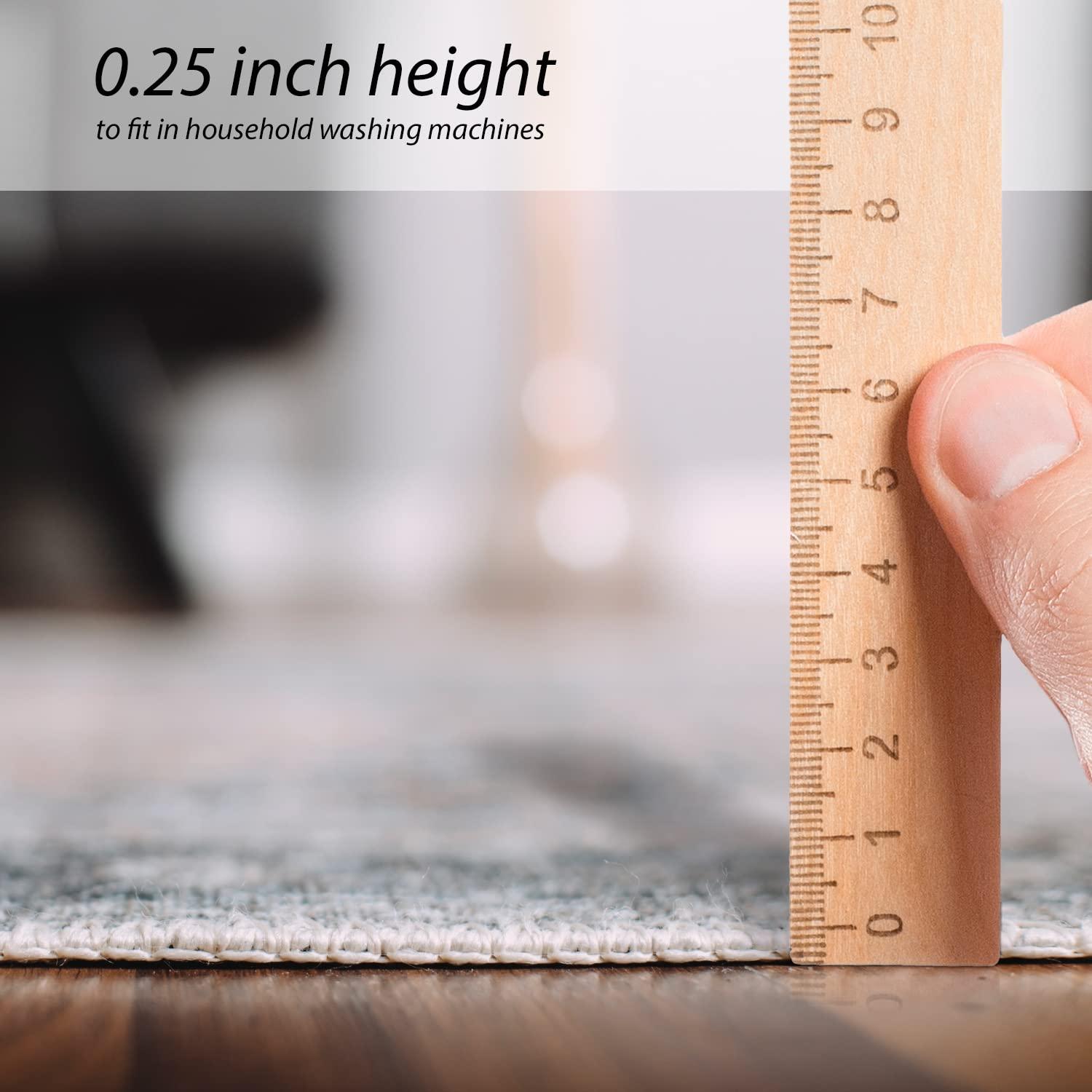 RugOver RugOver Machine Washable Area Rug, Pet-Friendly and Non-Slip Indoor Carpet for Kitchen, Bathroom, Living Room, Home Floor Decoration(Seal/Space, 6'3" x 9'6")