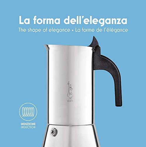 Bialetti Bialetti Venus Induction 4 Cup Espresso Coffee Maker, Stainless Steel, Pack of 1
