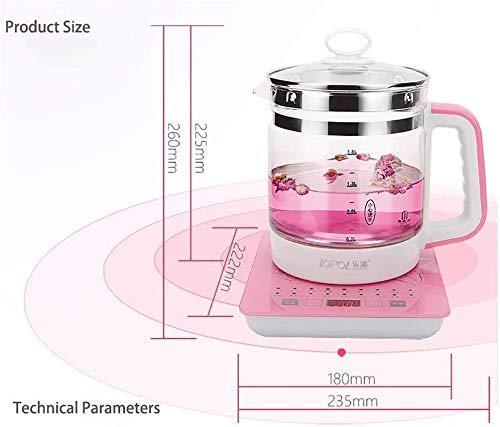Panduo Picnic Bag Sooiy Electric Water Kettle Glass Kettle,Multi-Function Tea Maker,Health Pot Automatic Multi-Function Thickening Glass Electric Kettle Teapot Black Teapot Tea Pot Electric Kettles