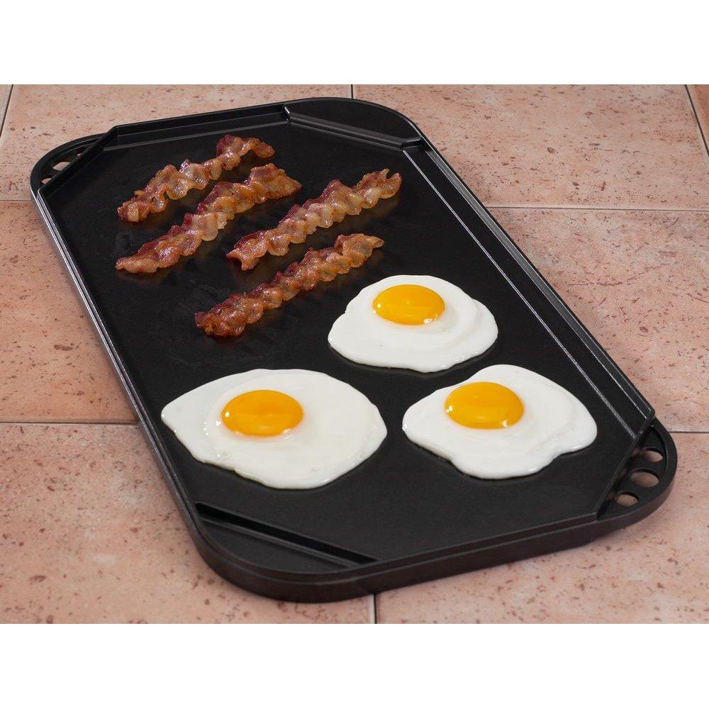 Nordic Ware Nordic Ware 2-Burner Reversible Grill Griddle, 20 by 10-3/4 Inch