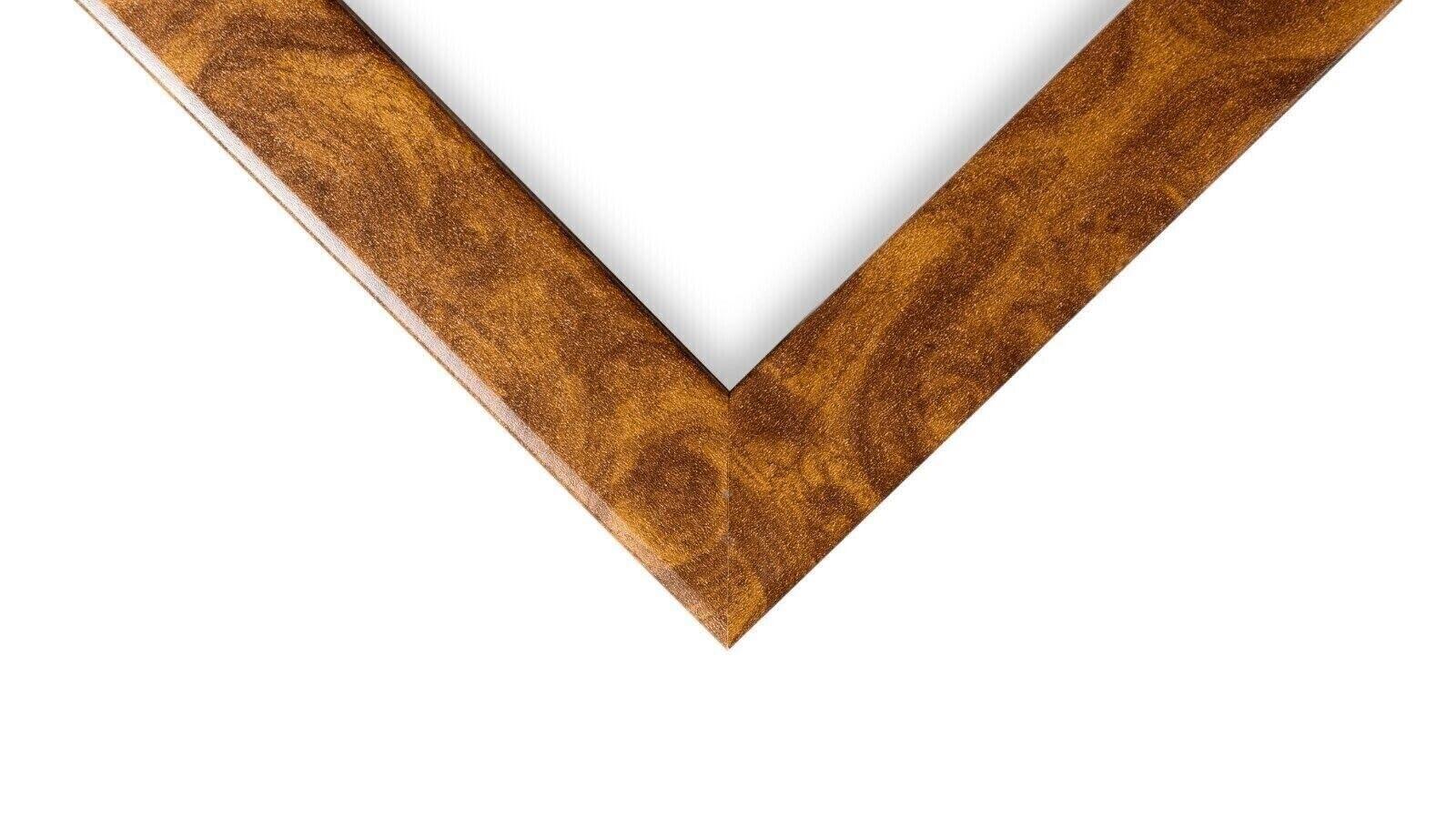 US Art US Art Frame 11x17 Brown Burl 1.25 Inch Flat, Wood Composite MDF Wall Decor Picture & Poster Frame - Single