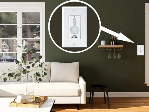 MINKA-AIRE Minka-Aire DC Fan Wall Remote Control Full Fuction - White - WC500