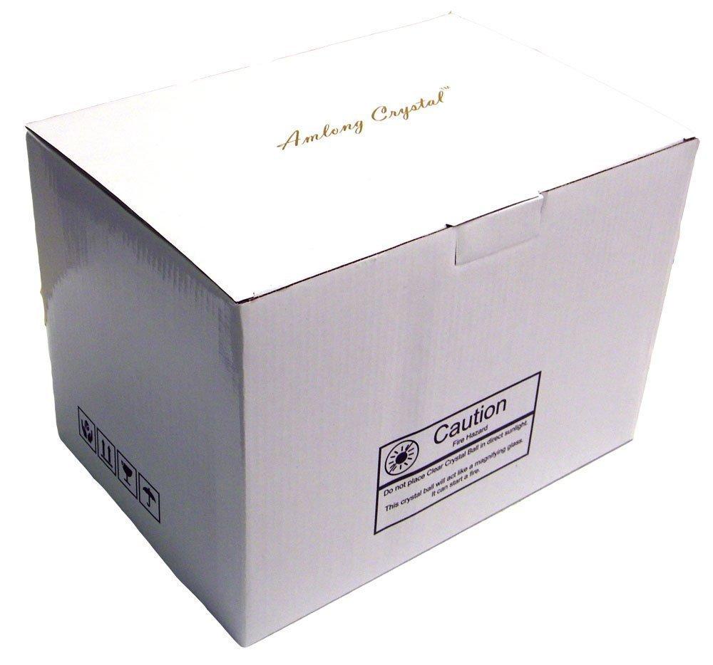 Amlong Crystal Amlong Crystal Clear Crystal Ball 150mm (6 inch) Including Wooden Stand