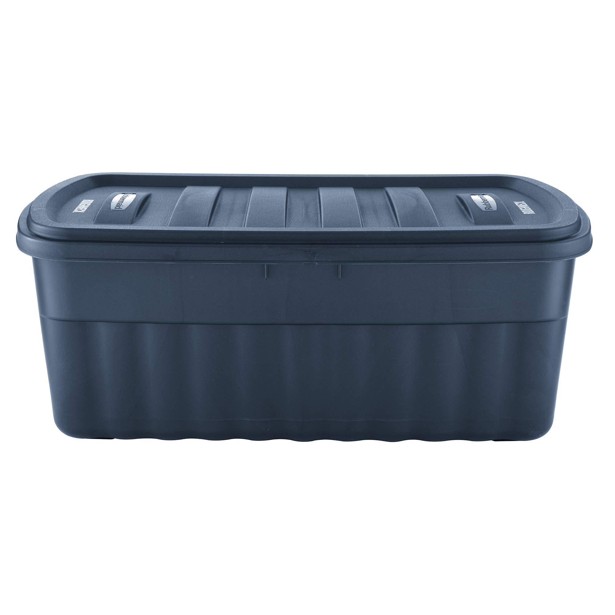 Rubbermaid Rubbermaid 50 Gallon Roughneck Storage Tote Durable, Reusable, Plastic Storage Bin