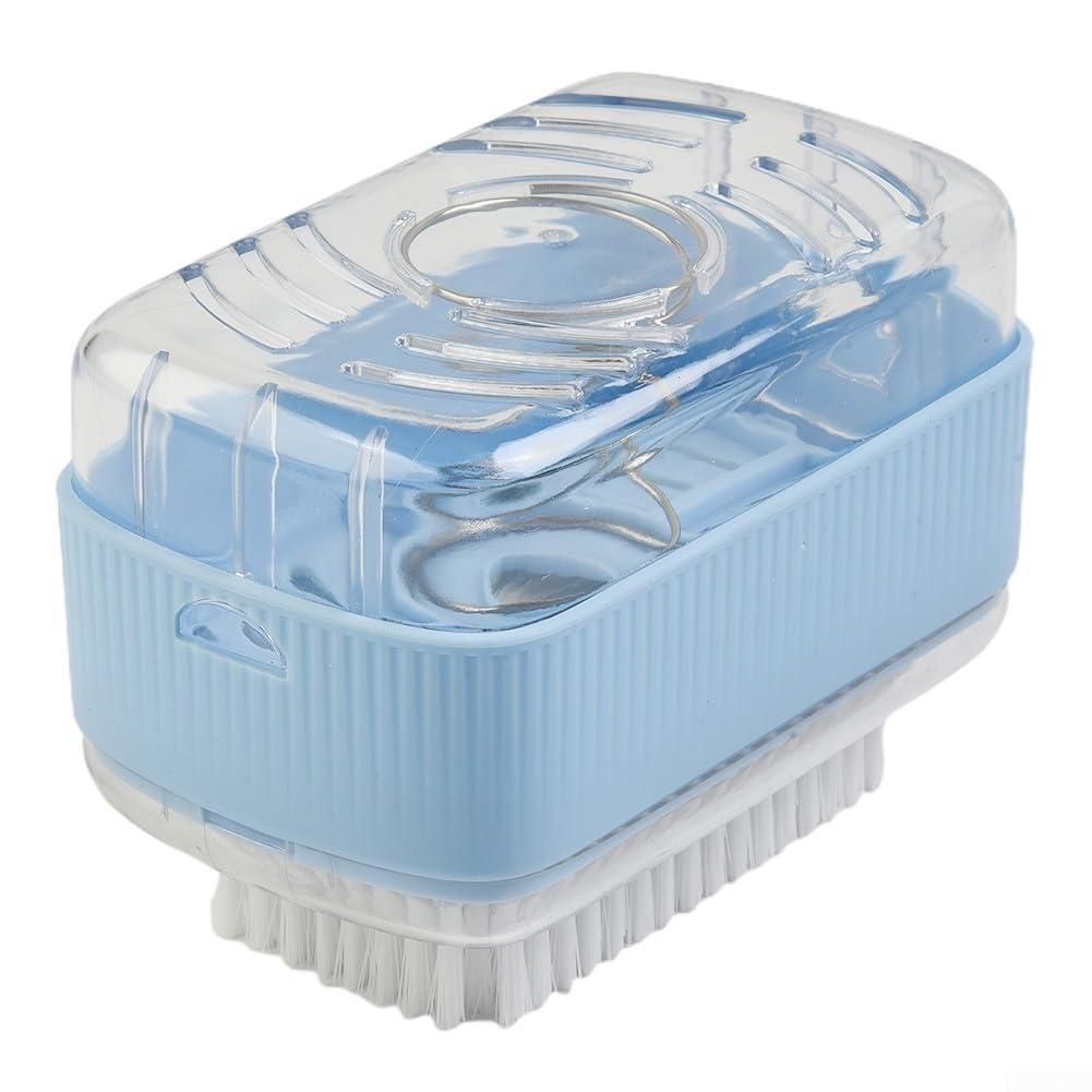 FACULX FACULX Soap Dishes Foaming Soap Box, Foaming Soap Box with Soap Dish, with Foam Soap Dispenser with Drain Multifunctional Soap Cleaning Storage Foaming Box for Home Bathroom Kitchen(Blue)