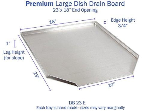 Homeplace Homeplace Stainless Steel Large Dish Drain Board