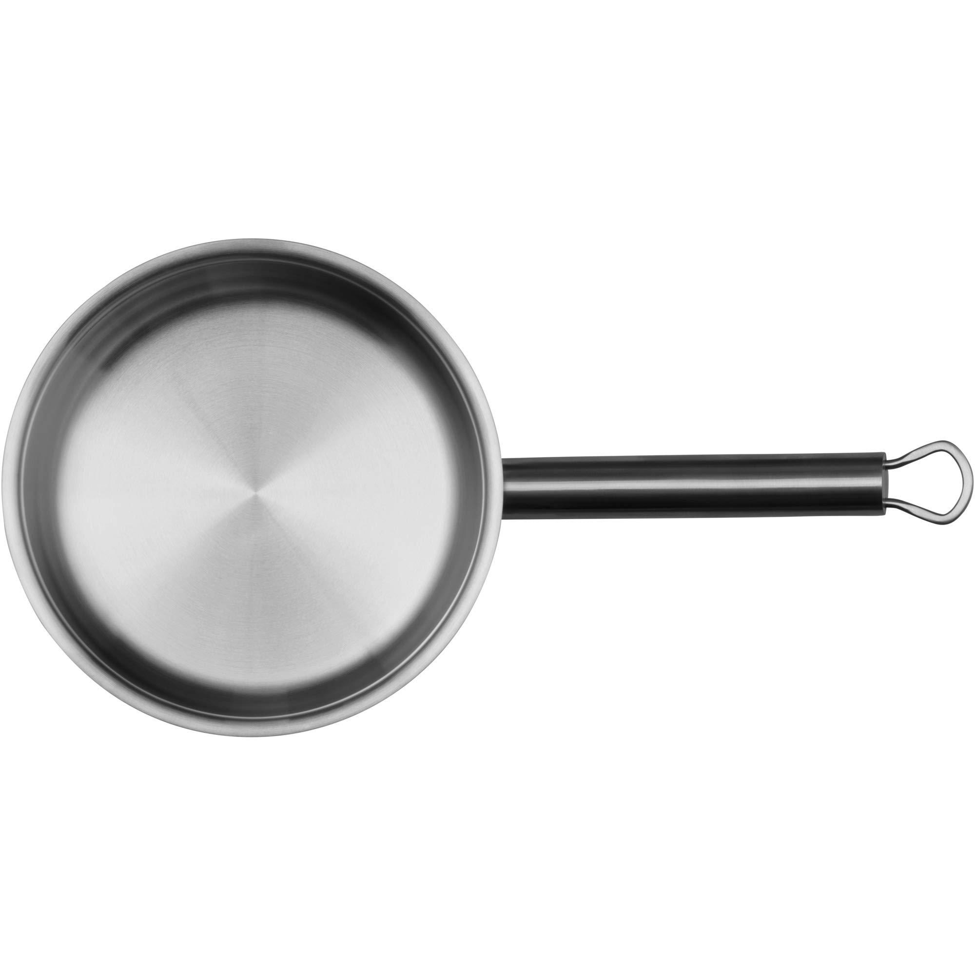 WMF WMF 731166040 Comfort Line Stielkasserolle 16 cm ohne Deckel Cooking Pot Small 1.4 L Cromargan Matte Stainless Steel Scale Stackable Uncoated, 18/10