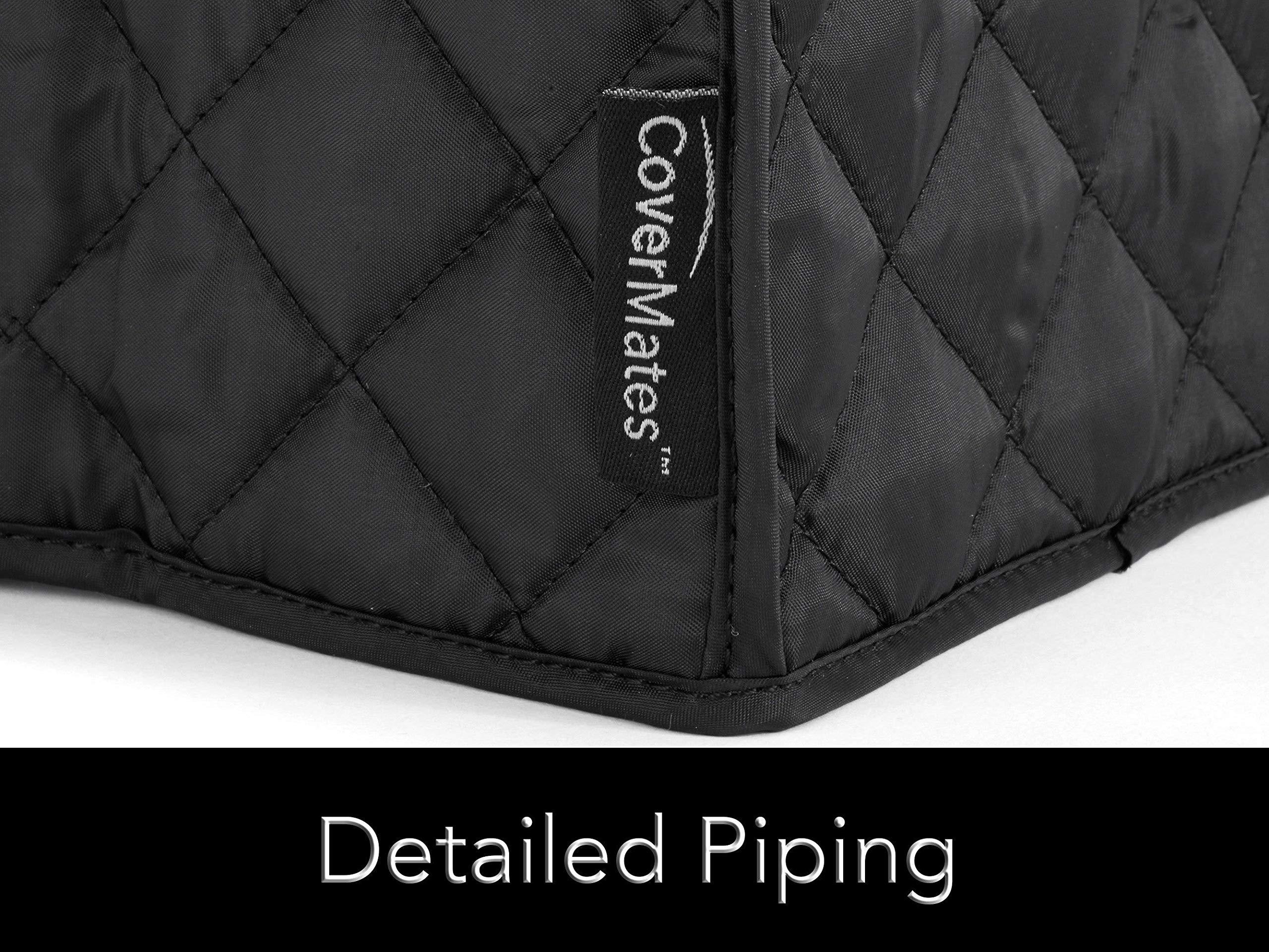 Covermates Covermates Keepsakes  Slow Cooker Cover  Dust Protection - Stain Resistant - Washable  Appliance Cover, Black