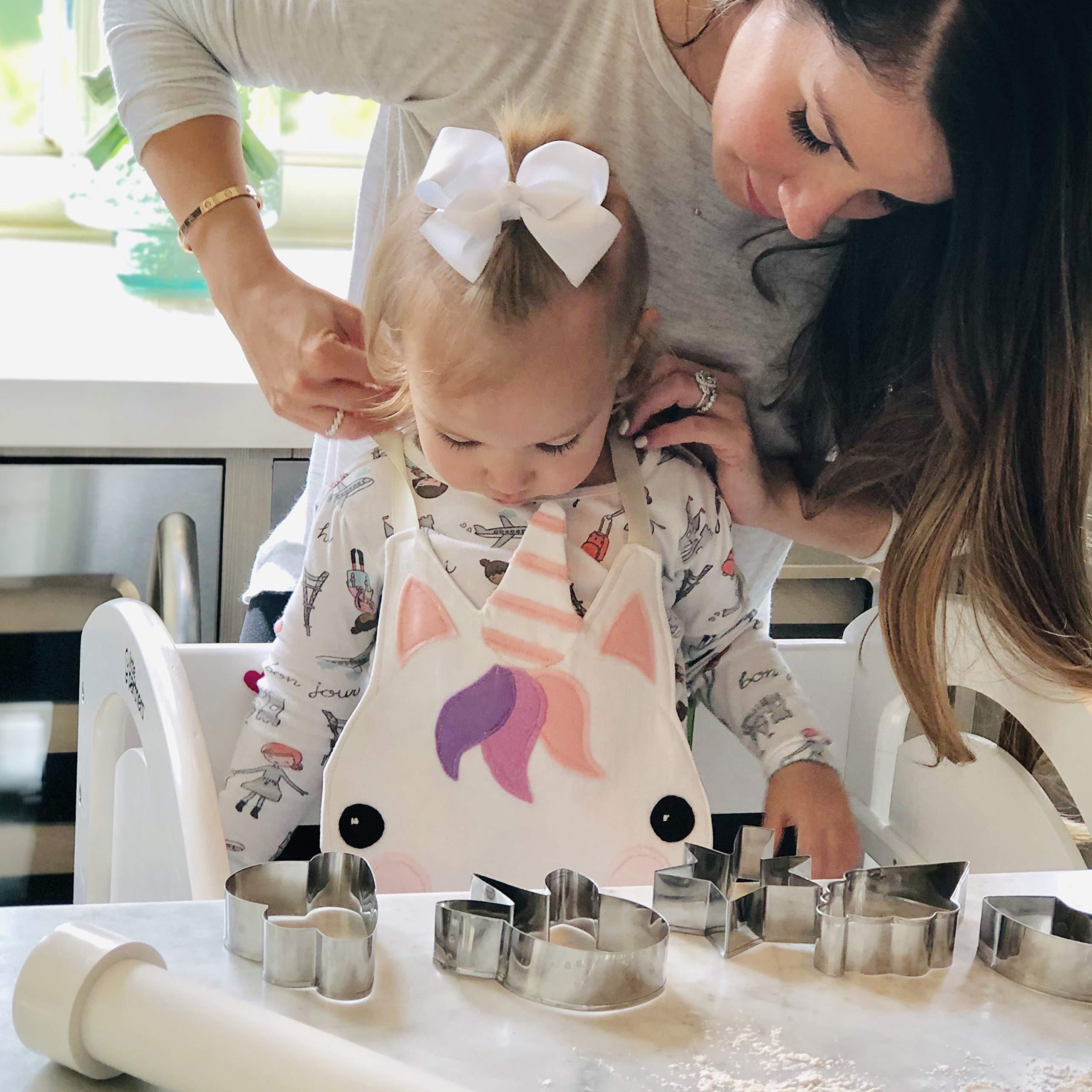 Hapinest Hapinest Unicorn Cookies Baking Toy Set for Kids, Creative Pretend Play Kit with Molds, Tools, & Decorations, Kitchen Playset, Fun Activity Gift for Boys & Girls, Ages 4 5 6 7 8 Years Old