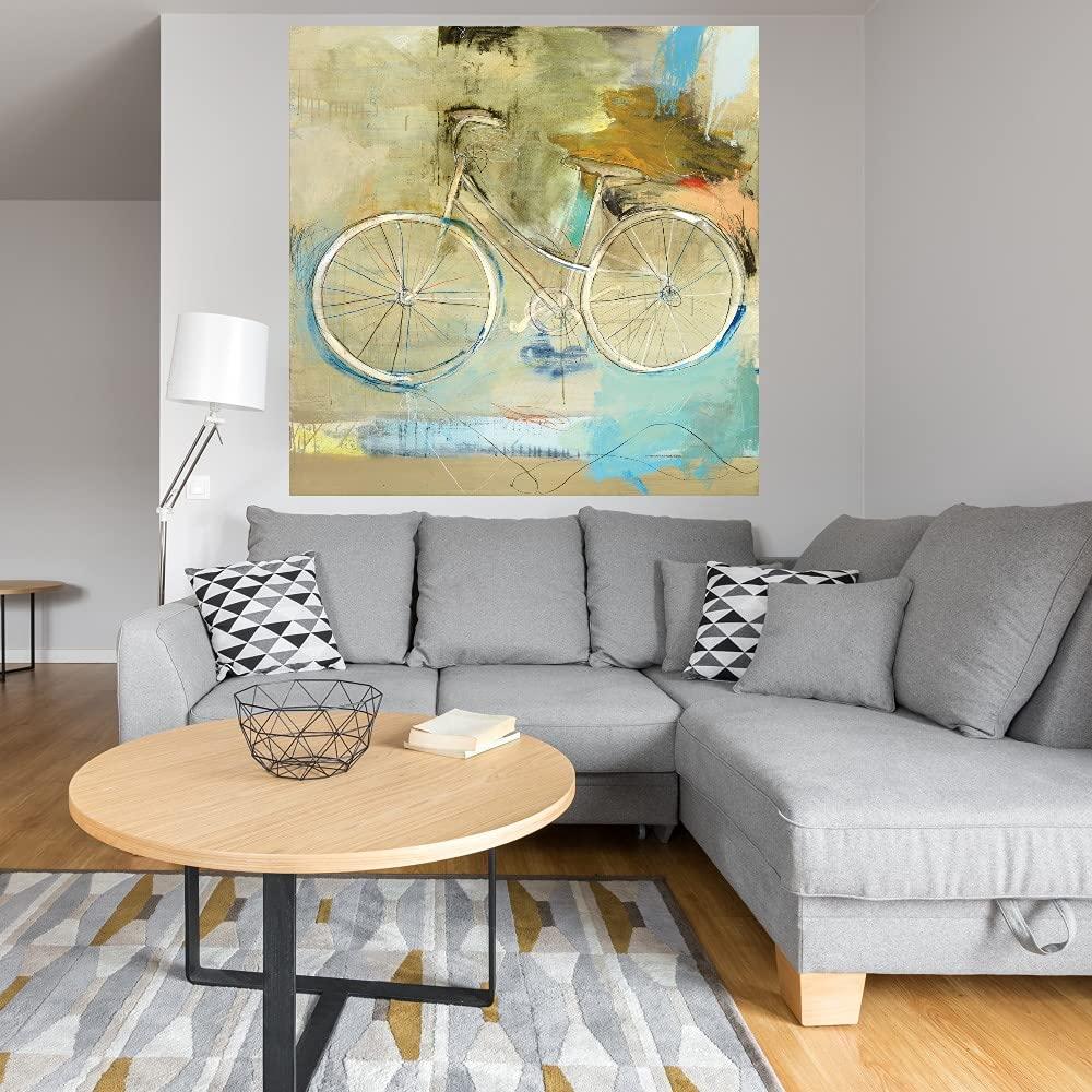 Fine Art Canvas Fine Art Canvas Roamer Canvas Wall Decor by Artist Patrick Wright for Living Room, Bedroom, Bathroom, Kitchen, Office, Bar, Dining & Guest Room - Ready to Hang - 37 in x 37 in