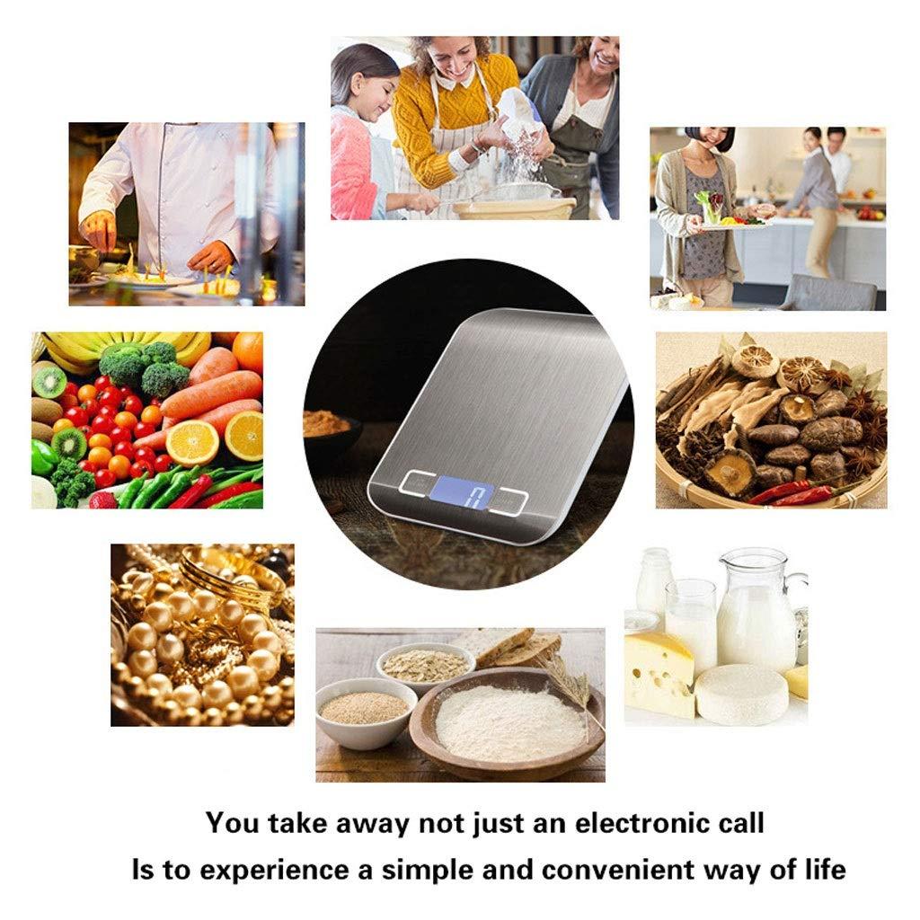 CAKDBYVJ CAKDBYVJ 10KG/1G Electronic Kitchen Scale Digital Weight Scale with LCD Display Food Baking Scale, Battery Power