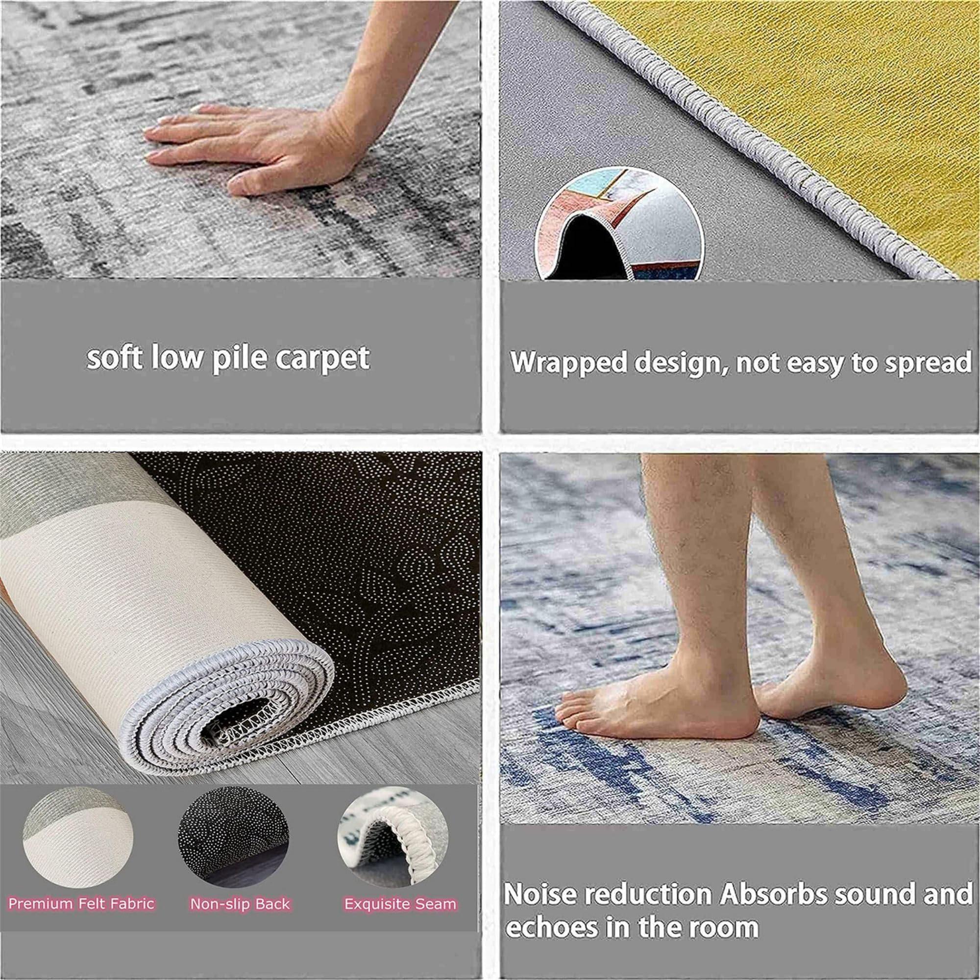 SMXVRC SMXVRC Nautical Ocean Theme Runner for Entryway, 2x8ft, Summer Beach Hallway Runner Rug, Coastal Shell Anti-Slip Area Rug, Foldable Washable Entry Carpet for Family Bedside Entrance