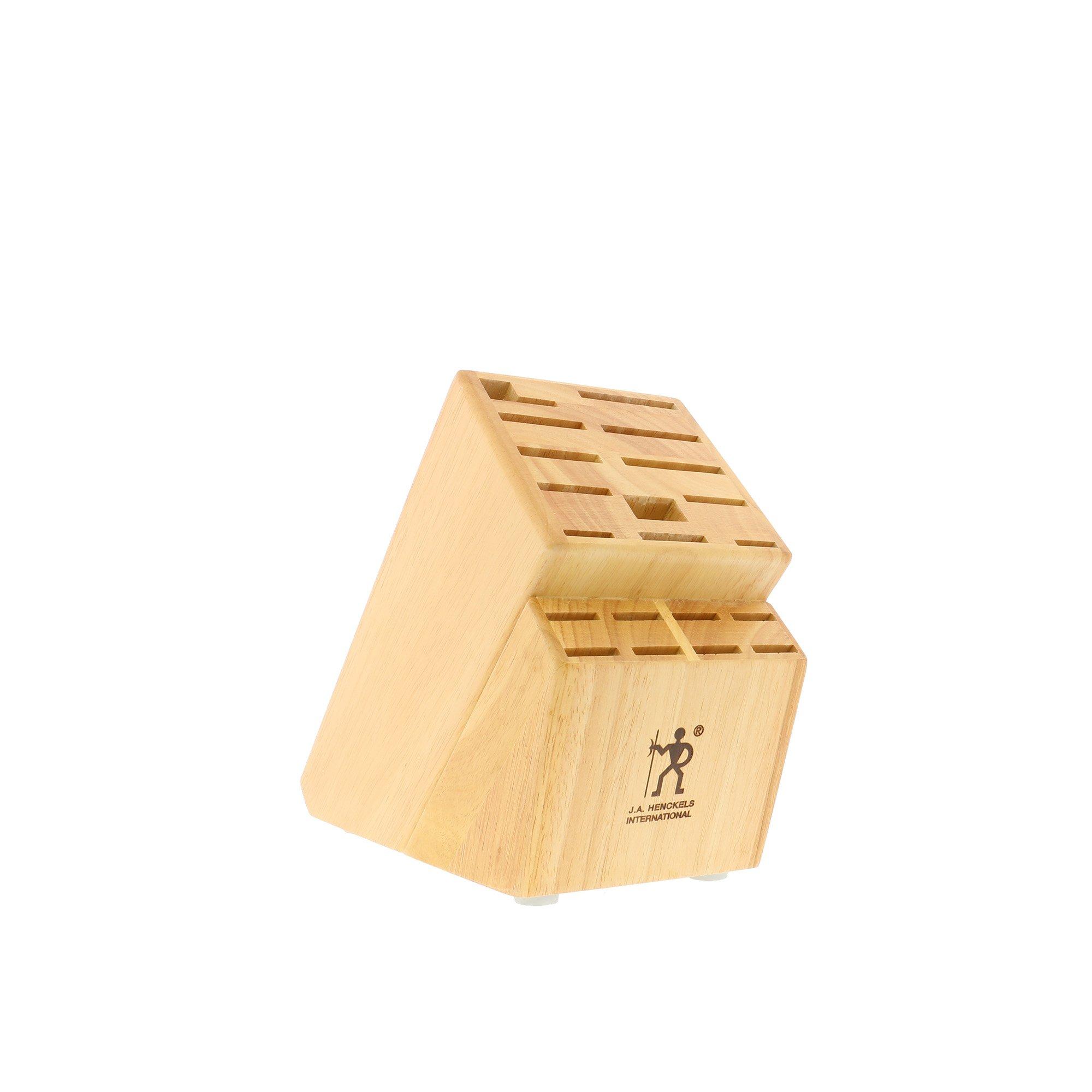 HENCKELS HENCKELS Forged Premio Knife Block Set, 17 Piece, Black