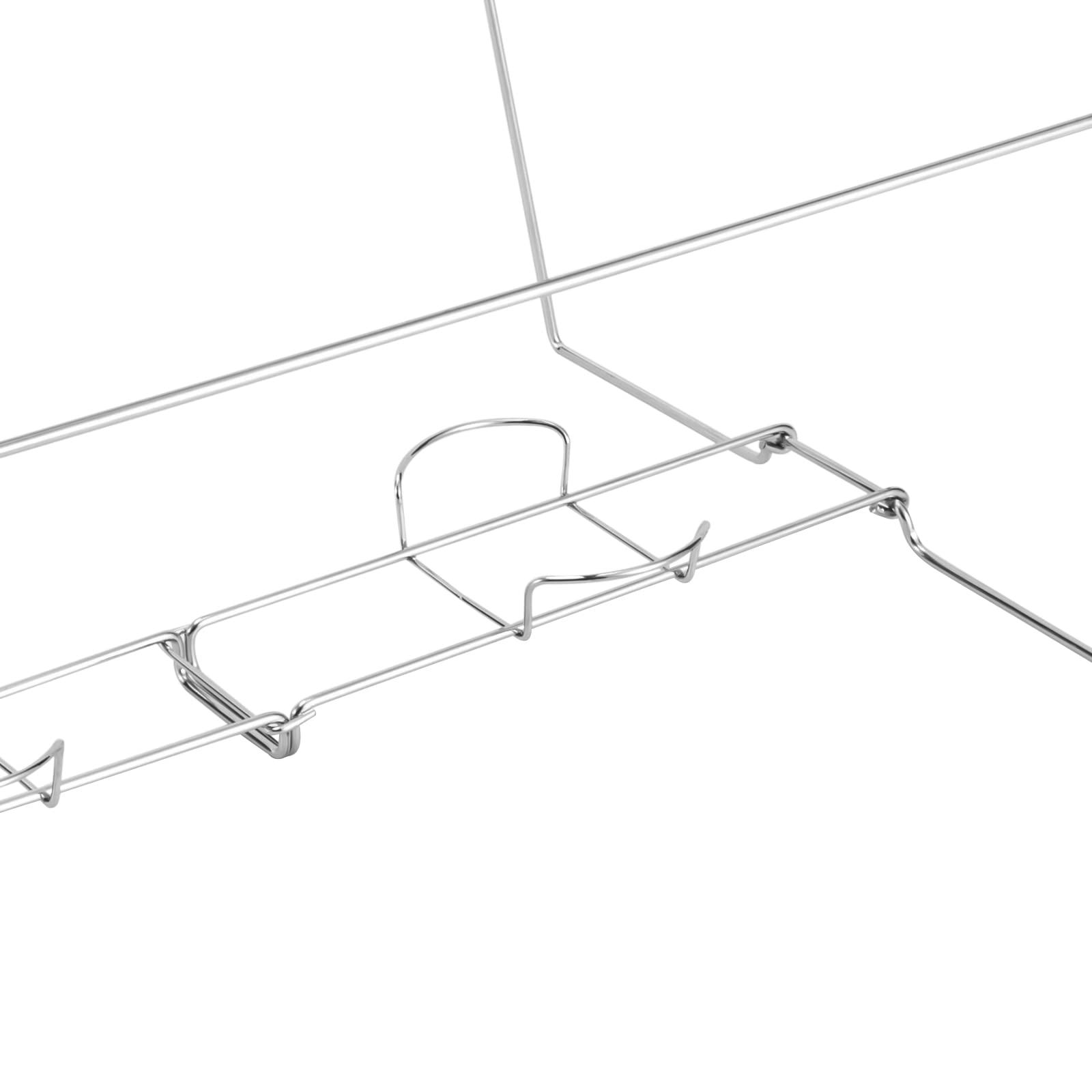 WUSILILU WUSILILU Chafing Wire Rack, 24 Pack Full Size Foldable Iron Racks Buffet Stand Racks Holder for Dish Serving Trays Food Warmer Catering Supplies for Parties