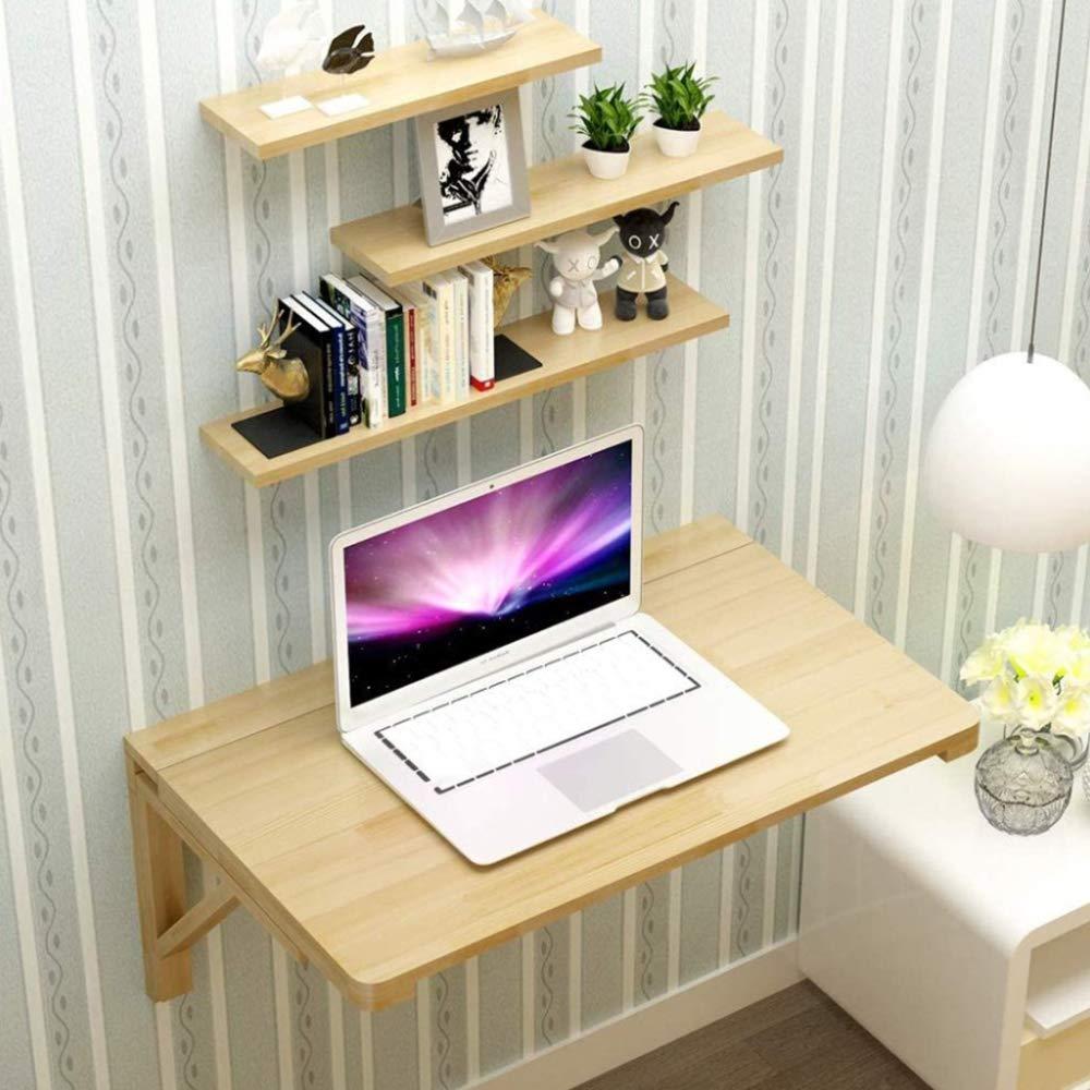 LEOSXA LEOSXA Folding Wall-Mounted Table Mounted Workbench Wall Mounted Folding Table for Garage,Dining Table,Coffee Table,16 Sizes,50x30cm/20x12in