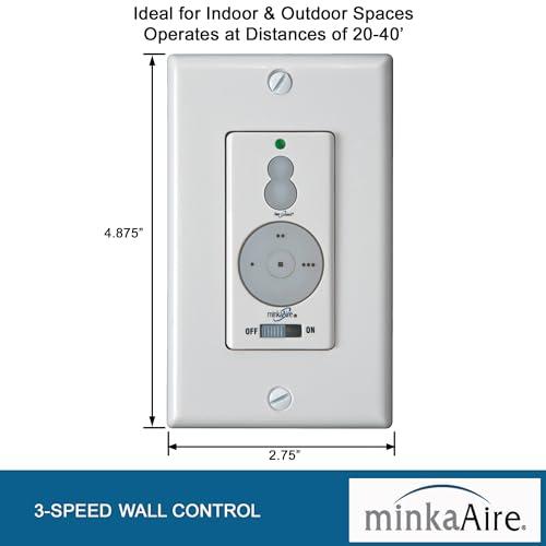 MINKA-AIRE MINKA-AIRE Wall Control System - White - WCS213