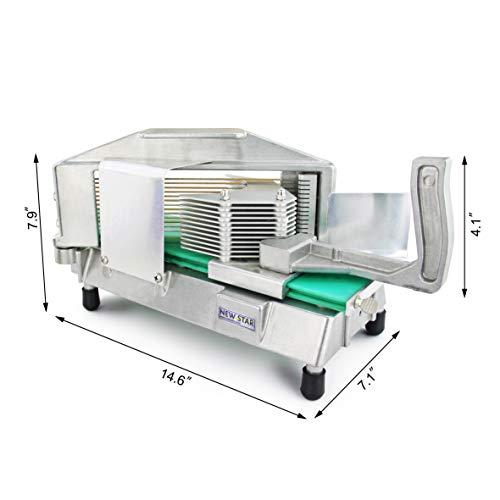 New Star Foodservice New Star Foodservice 39702 Commercial Tomato Slicer, 3/16-Inch