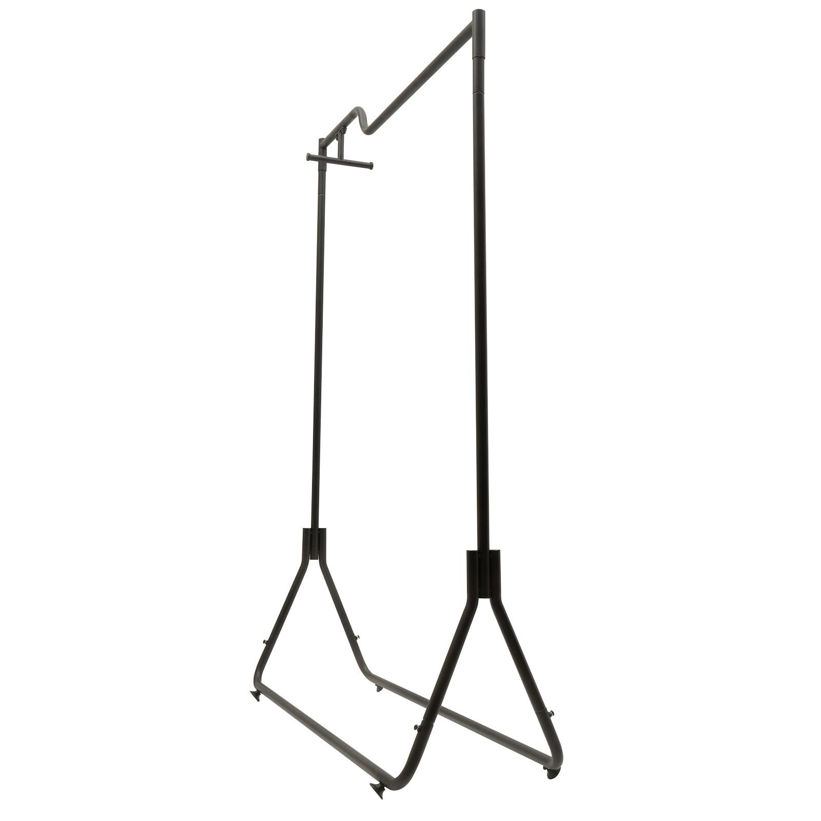 Vintoro Vintoro Modern Simple Garment Rack,Retail Display Clothing Rack,Single Rod Floor-Standing Hangers Clothes Shelves,Portable Commercial Grade Rack,for Hanging Clothes,Coats,Skirts,Shirts,Sweaters,Black