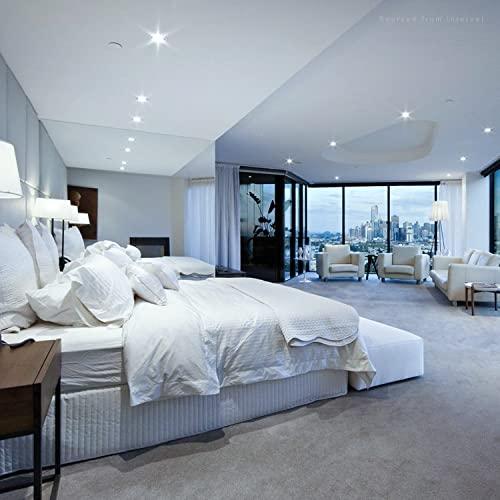 TORCHSTAR TORCHSTAR 8-Pack BR20 LED Bulbs, Indoor Flood Light R20, Dimmable, 7.5W (50W Eqv), UL & Energy Star, 5000K Daylight, E26 Medium Base, Recessed Can Lights, Home Ceiling