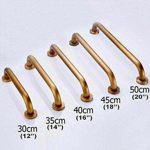 700Brass 700Brass 20-inch Grab Bar for Hotel/Motel/Home Bathtub, Solid Brass, Antique Bronze, Heavy-Duty Construction, Shower Grab Bars