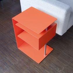 Radius Design Radius Design X-Centric End Table Finish: Orange